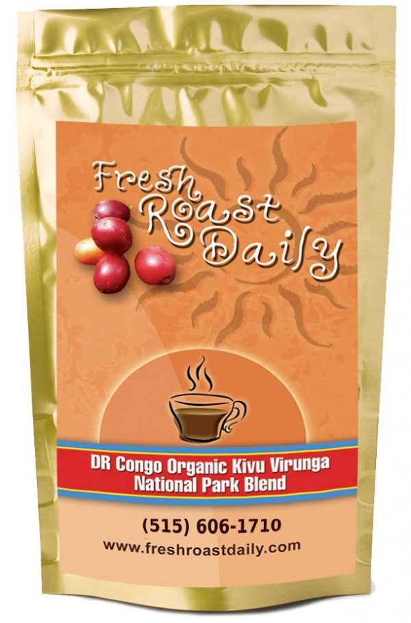 DR Congo Organic Kivu Virunga National Park Blend